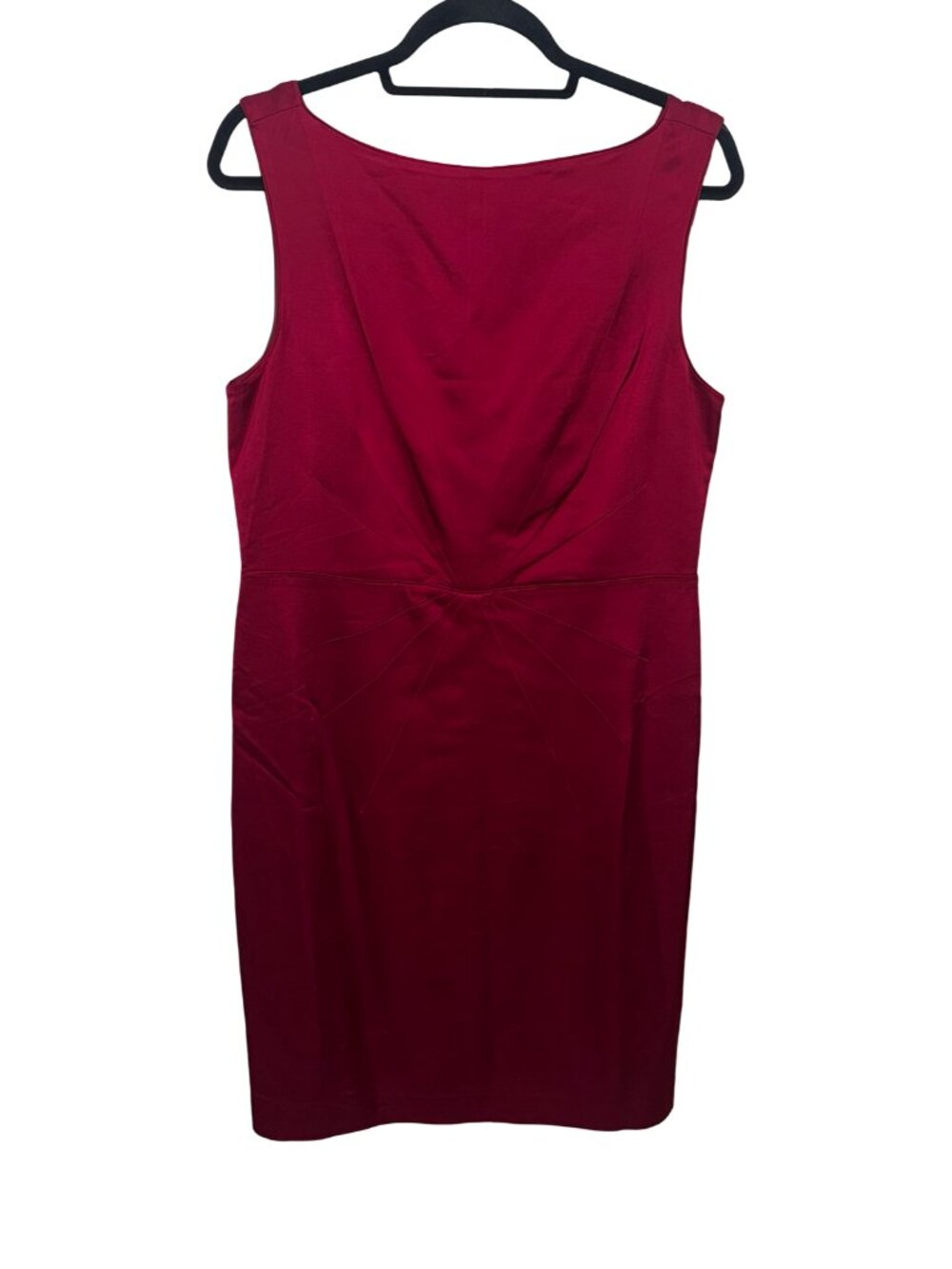 Banana Republic Sleeveless Viscose/Wool Wine Color Cocktail Dress Sz 14 NWT